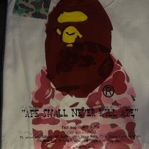White Bape Shirt